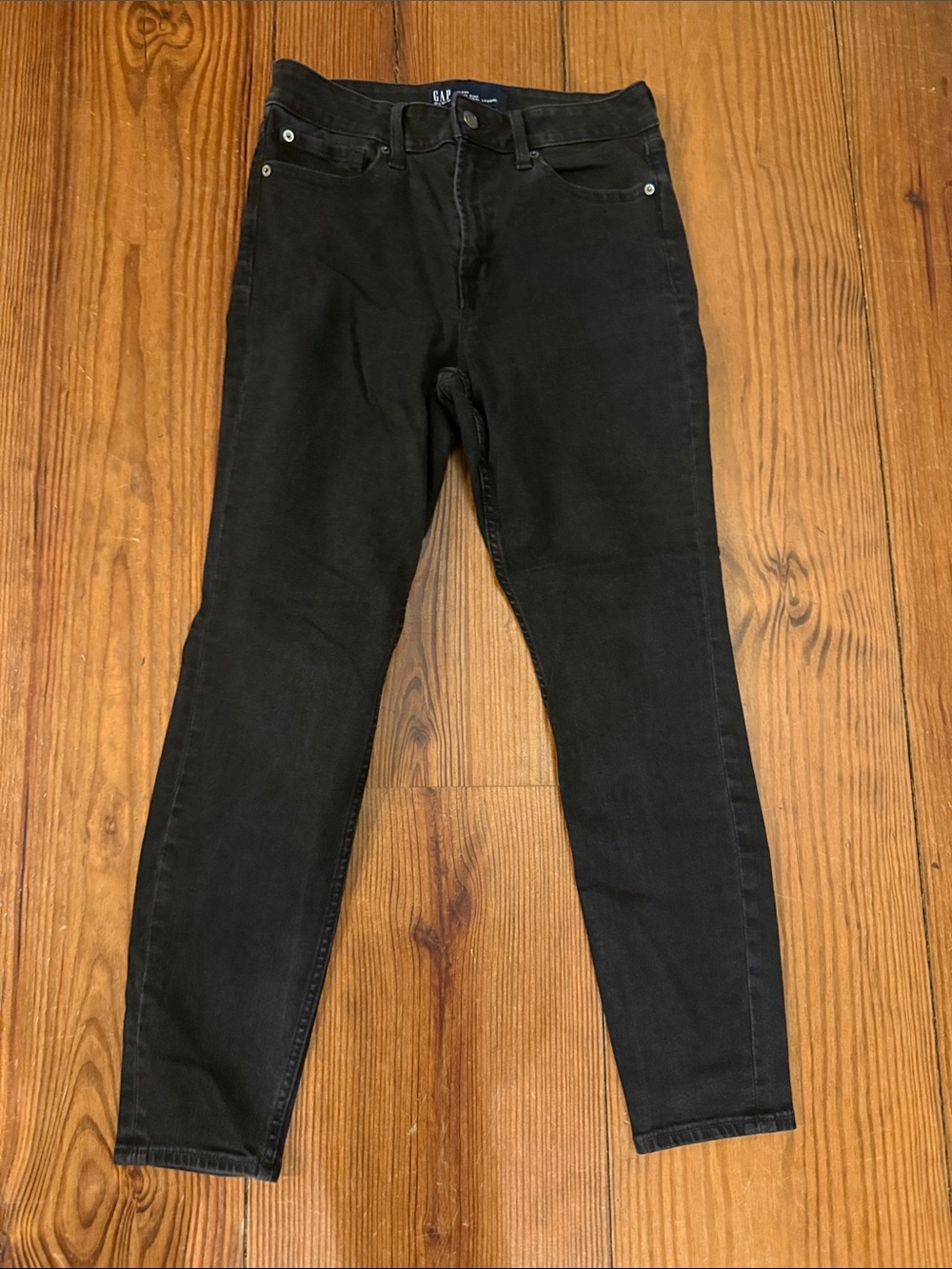 GAP Women's Black Skinny High-Rise Jeans